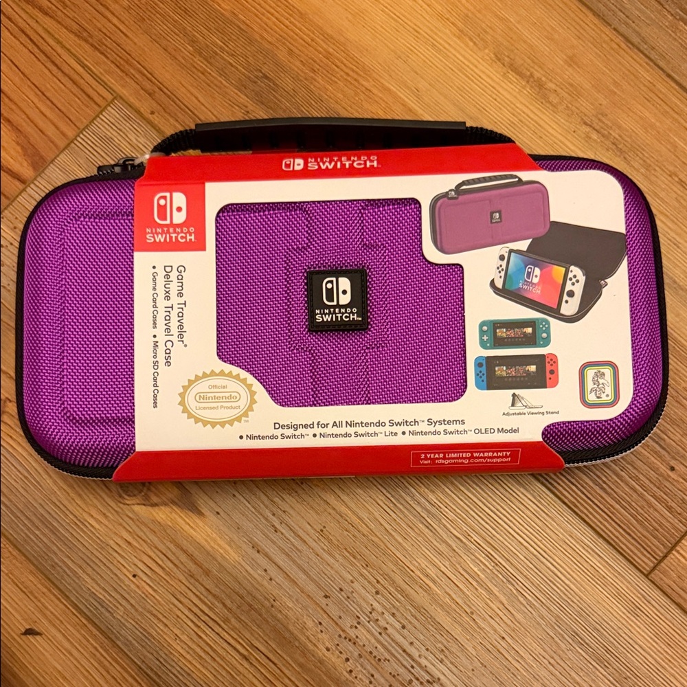 Nintendo Switch Purple Travel Case